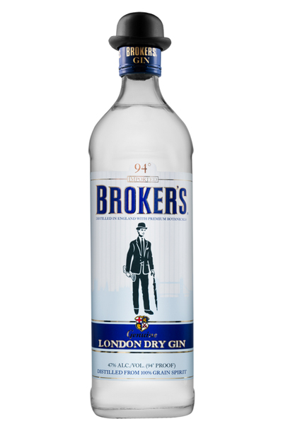 Broker's London Dry Gin Export Strength 700ml Bottle