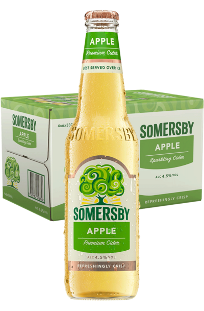 24 x Somersby Apple Cider Bottle 330ml