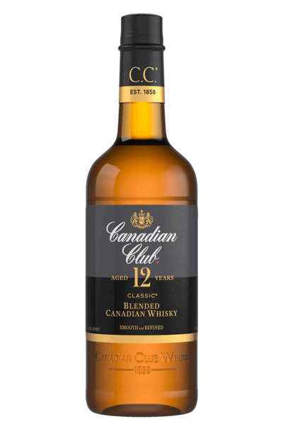 Canadian Club Classic 12 Year 1L Bottle