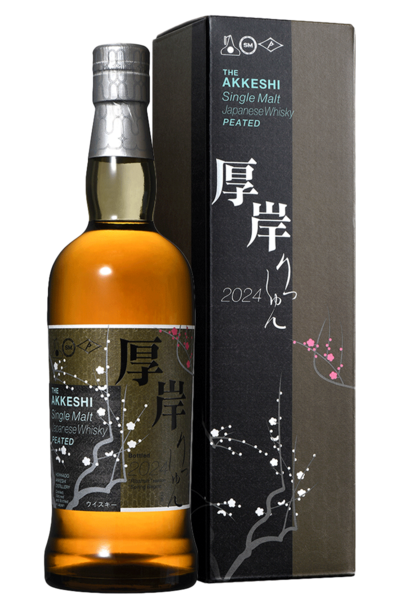 The Akkeshi Single Malt Whisky Risshun 700ml Bottle with Gift Box