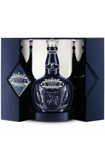 Chivas Regal Royal Salute Diamond Jubilee 21 Year 700ml Bottle in the Gift Box
