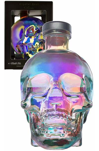 Crystal Head Aurora 1.75L Bottle with Gift Box 