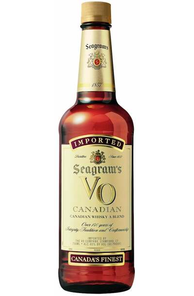 Seagram's V.O. Canadian Whiskey Bottle