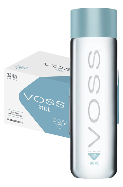 24 x VOSS Still PET Bottle Case 500ml