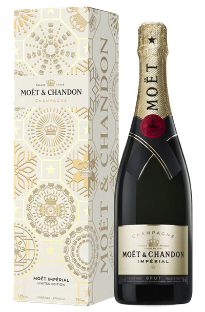 Moet & Chandon Brut End-Of-Year 2022 Limited Edition 750ml Bottle with Gift Box
