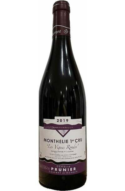 Domaine Prunier Laurent Monthélie Premier Cru Vignes Rondes 2019 750ml 