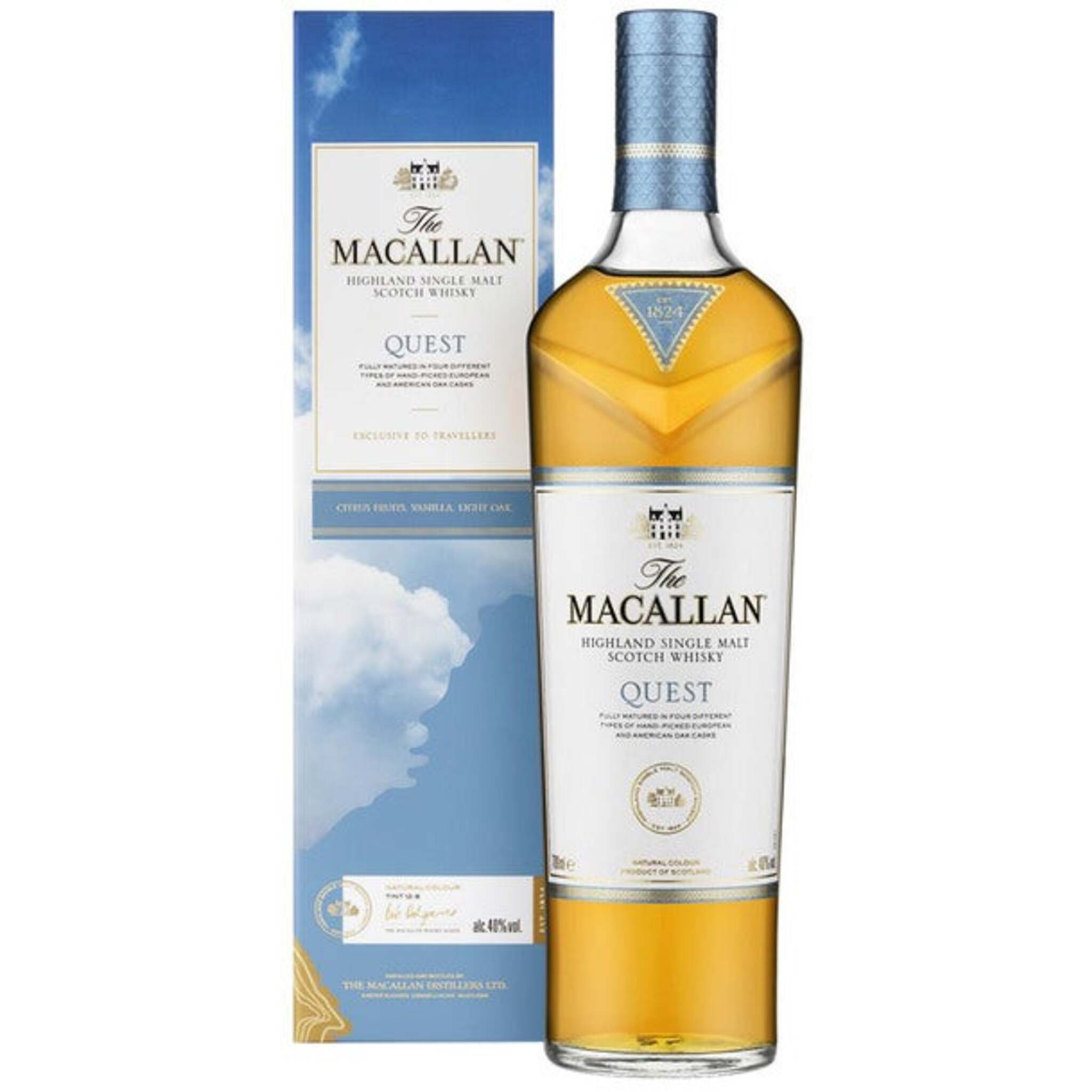 さ*ゆ様 The Macallan Quest 1000ml シングルモルトウイ Buy Macallan Quest Single Malt 1L w/ Gift Box at the best price