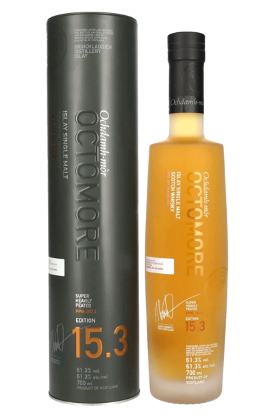 Octomore Edition 15.3 Single Malt 700ml Bottle with Gift Box	
