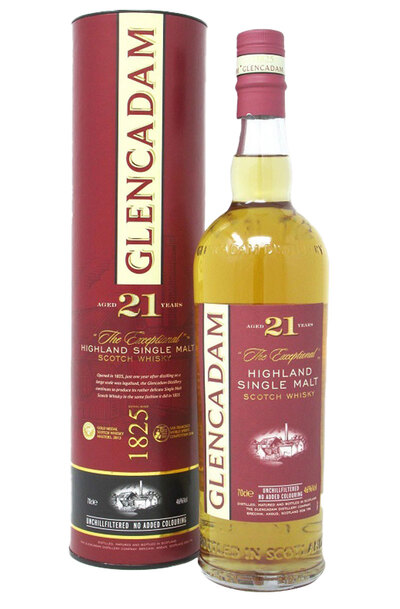 Glencadam 21 Years Single Malt 700ml Bottle with Gift Box