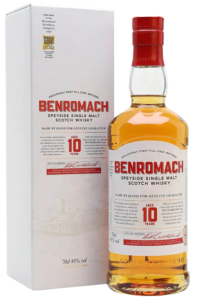 Benromach 10 Year 700ml with Gift Box