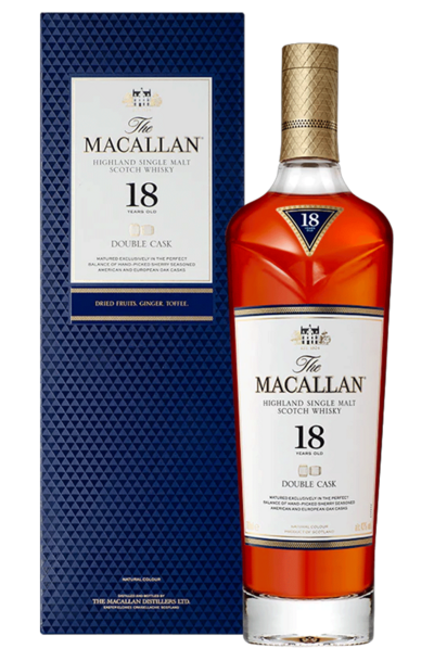 Macallan 18 Year Double Cask 700ml Bottle with Gift Box