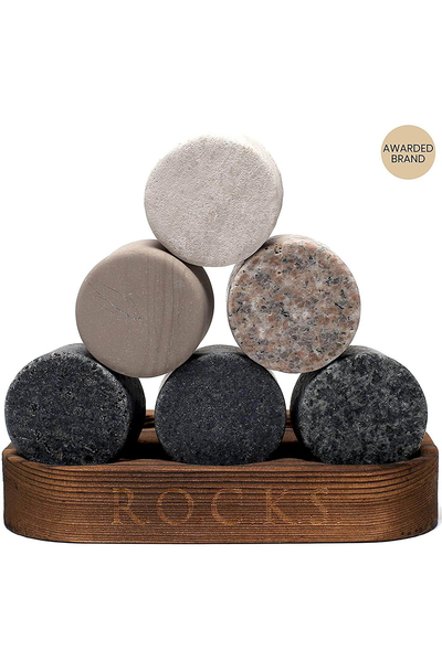 ROCKS The Connoisseur's Set Twist Glass Edition Gift Set