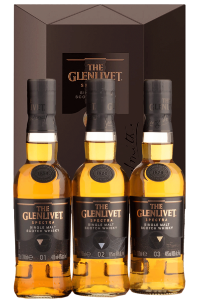 The Glenlivet Spectra 3x200ml Bottle with Gift Box
