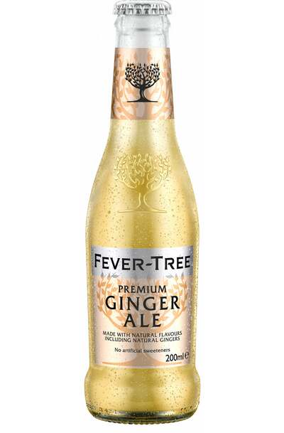Fever-Tree Ginger Ale Bottle Case 200ml