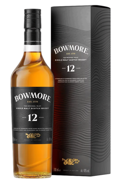 Bowmore 12 Year 700ml Bottle with Gift Box