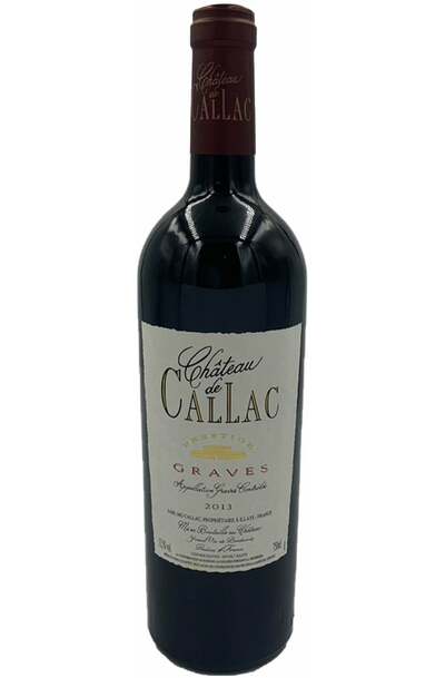 Chateau de Callac Prestige Graves 2013 750ml