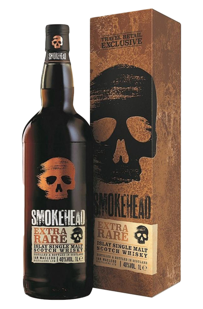 Smokehead Extra Rare 1L Bottle with Gift Box