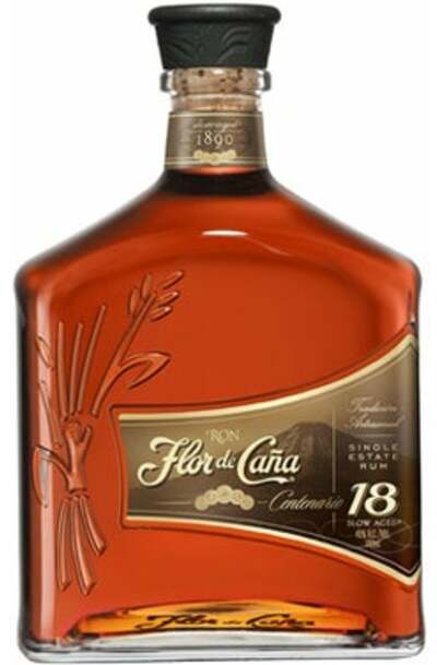 Flor de Caña Centenario Gold 18 Year 1L w/Gift Box