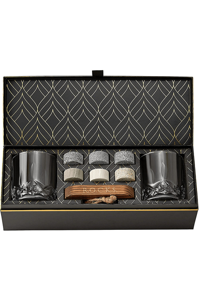 ROCKS The Connoisseur's Set Signature Glass Edition Gift Set