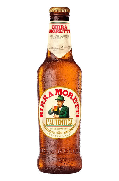 Birra Moretti Beer Bottle 330ml
