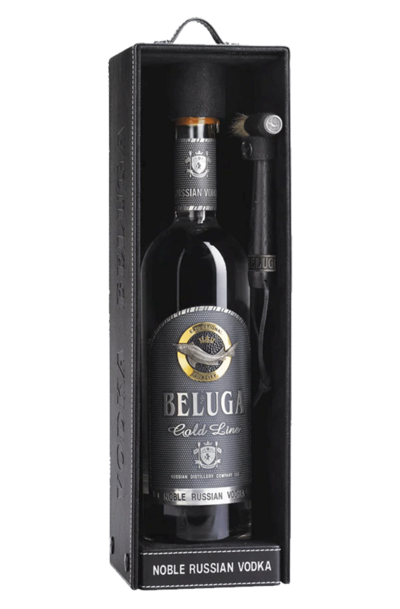 Beluga Gold Line 700ml with Leather Gift Box