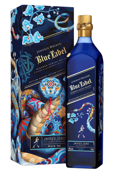 Johnnie Walker Blue Label Year of the Snake 2025 Limited Edition 750ml Bottle with Gift Box