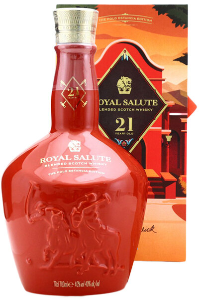 Chivas Royal Salute 21 Years Old The Polo Estancia Edition 700ml Bottle with Gift Box