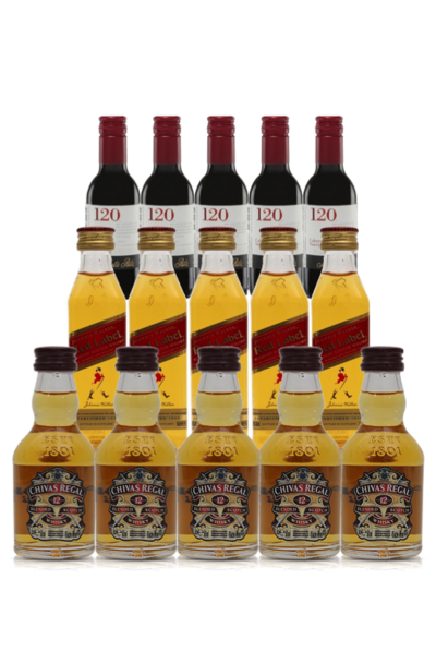Santa Rita 120 Cabernet Sauvignon
Chivas Regal 12 Year
Johnnie Walker Red Label 