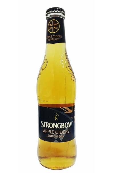 Strongbow British Dry Apple Cider Bottle