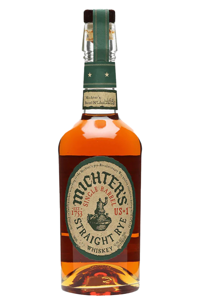 Michters Single Barrel Straight Rye 700ml Bottle