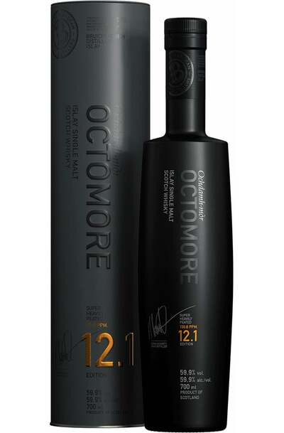 Bruichladdich Octomore 12.1 Edition Single Malt 700ml Bottle with Gift Box