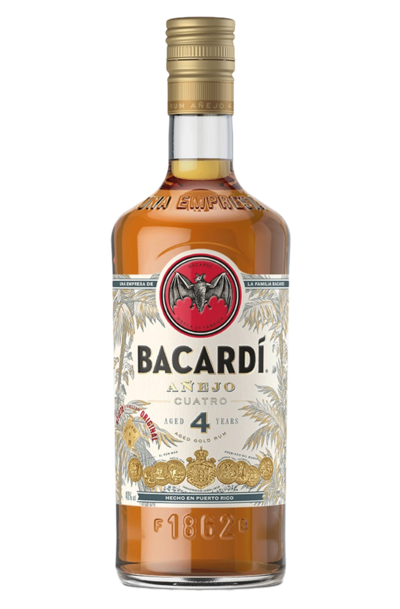 Bacardi Anejo Cuatro 1L Bottle