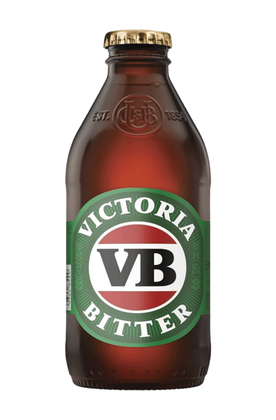 Victoria Bitter Beer Bottle 375ml