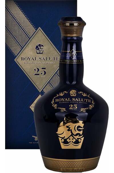 Chivas Royal Salute 25 Years The Treasured Blend 700ml Bottle with Gift Box
