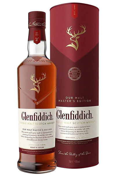 Glenfiddich Malt Master's Edition Double Matured Single Malt 700ml Bottle with Gift Box