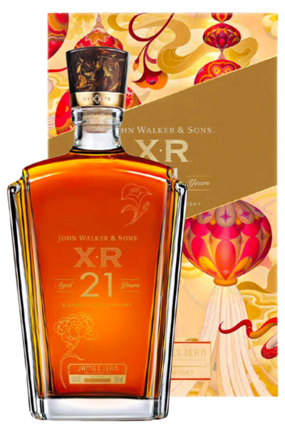 John Walker & Sons XR 21 Lunar New Year 2025 Limited Edition 750ml Bottle with Gift Box