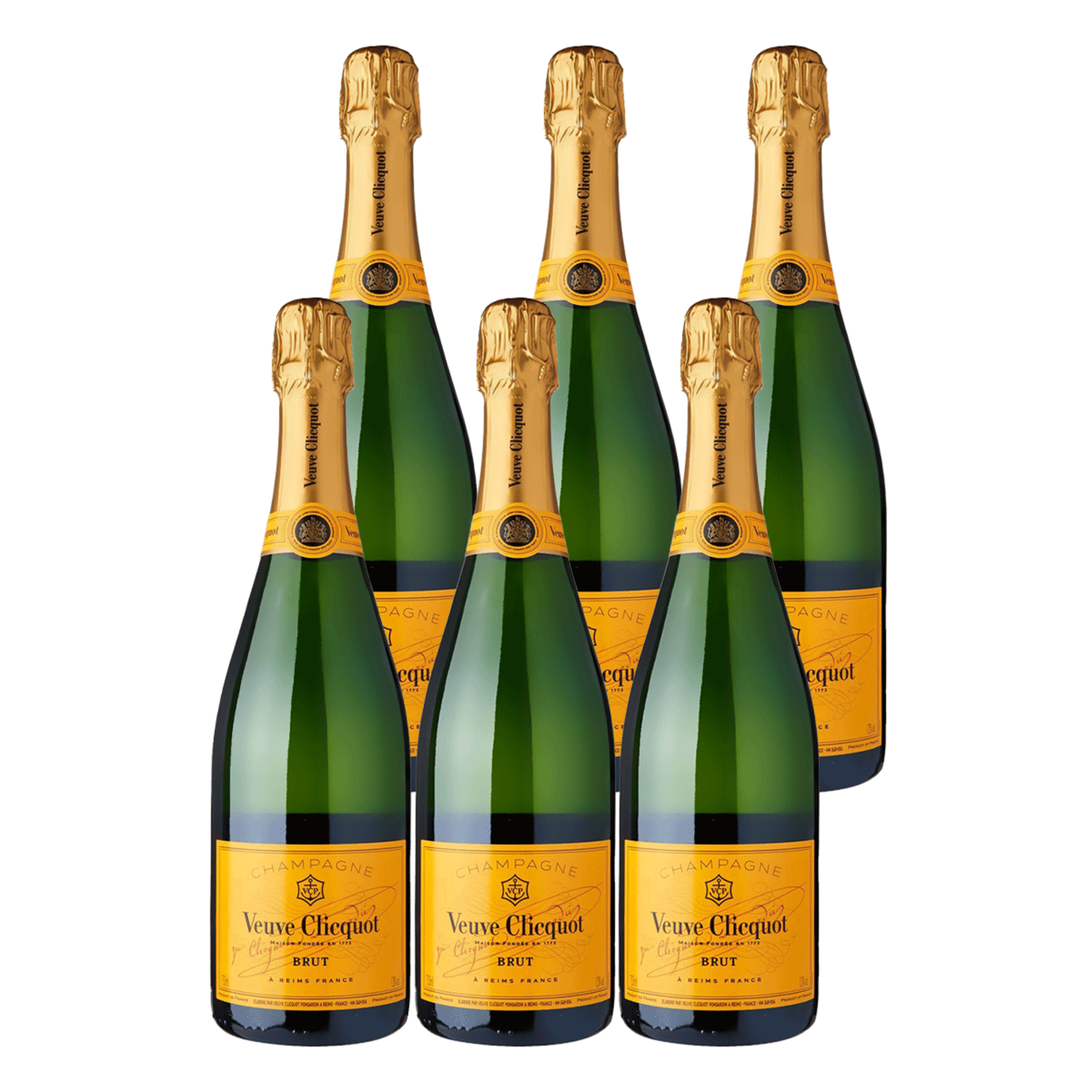 Buy 6 x Veuve Clicquot Brut 750ml at the best price - Paneco Singapore