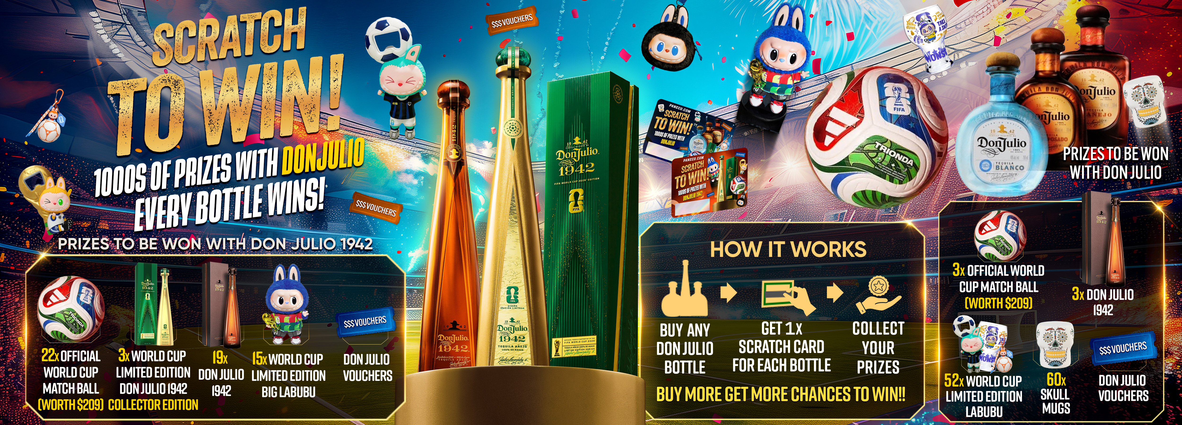 World Cup Don Julio Desktop Banner