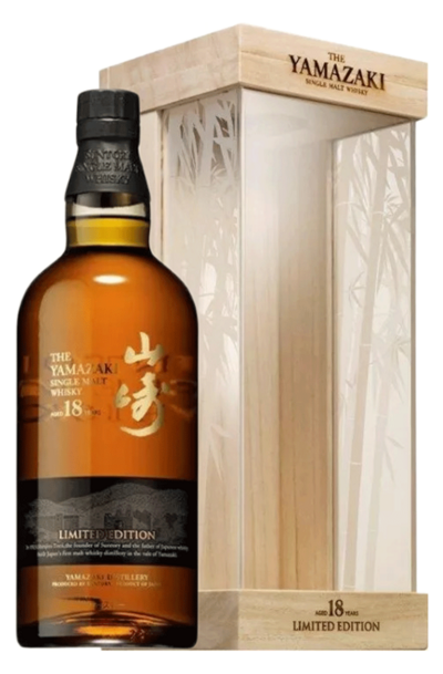 Yamazaki 18 Years Limited Edition Single Malt 700ml Bottle with Gift Box