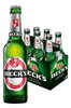 6 x Becks Beer Bottle 330ml