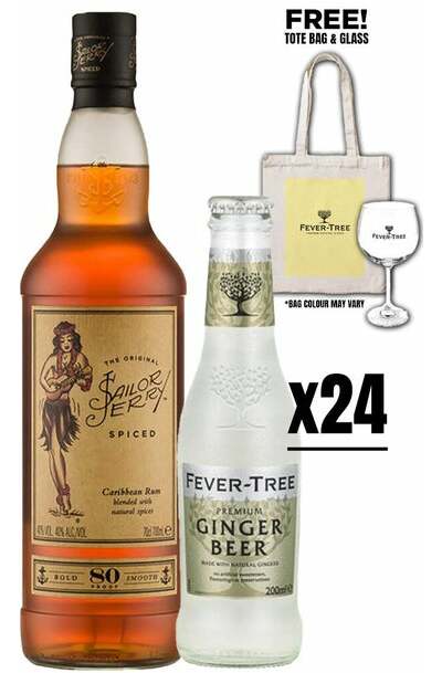1-x-sailor-jerry-1l-fever-tree-dark-stormy-set-fever-tree-copa-glass-tote-bag