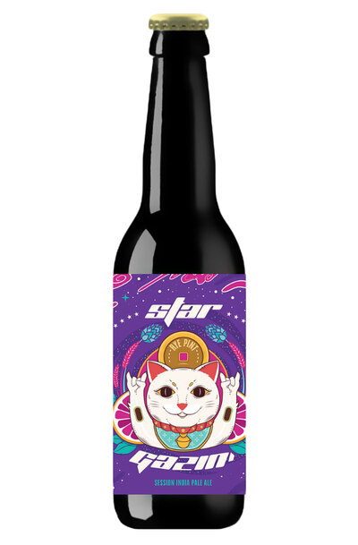Rye & Pint Star Gazin' Session IPA Bottle 330ml