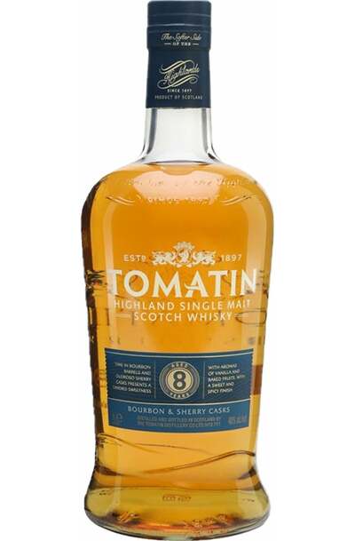 Tomatin 8 Years 1000ml Bottle