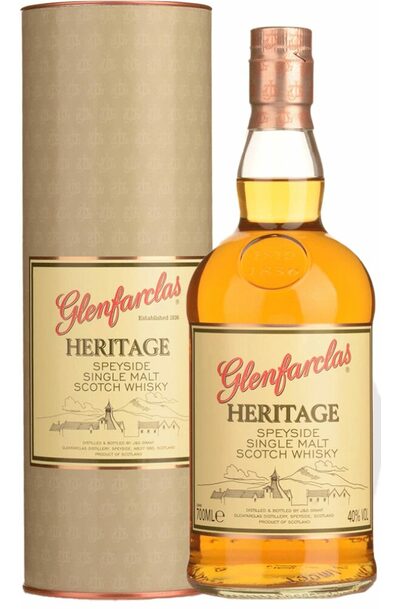 Glenfarclas Heritage Single Malt 700ml with Gift Box