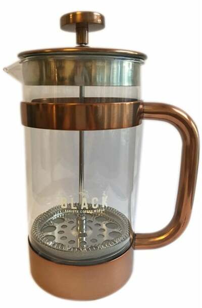 Coffee French Press - Copper & Glass