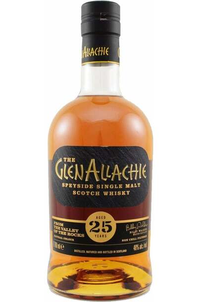 GlenAllachie 25 Year Single Malt 700ml Bottle