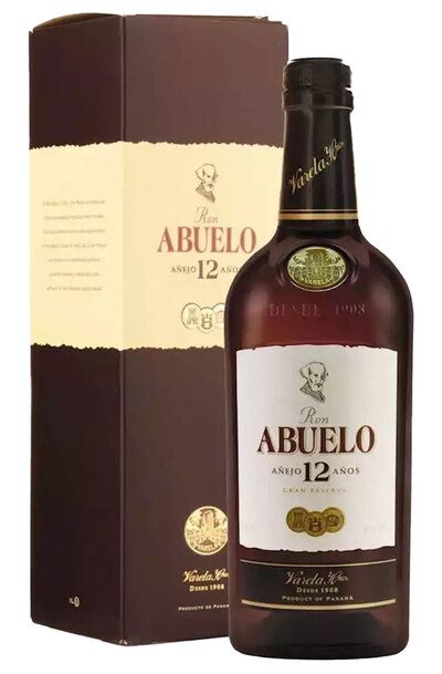 Ron Abuelo 12 Year 1L Bottle with Gift Box 