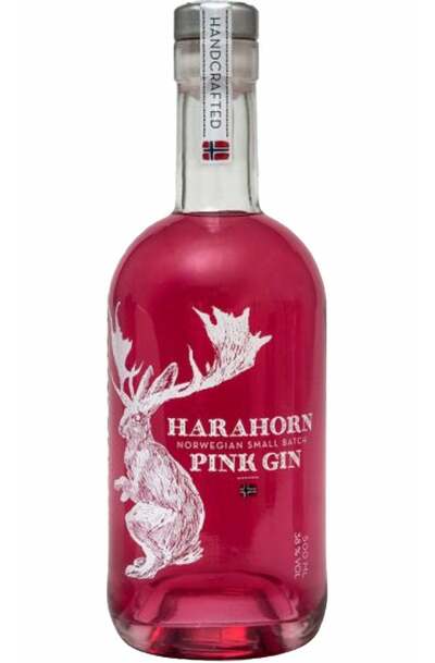 Harahorn Norwegian Pink Gin 500ml
