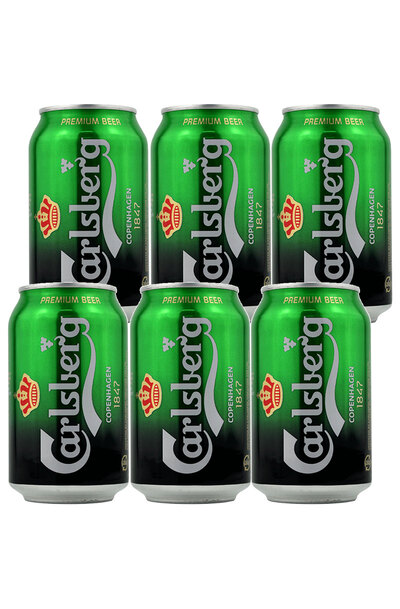 6 x Carlsberg Can Pack 320ml