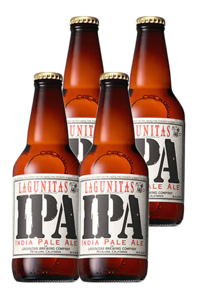 4 x Lagunitas IPA Beer Bottle 355ml